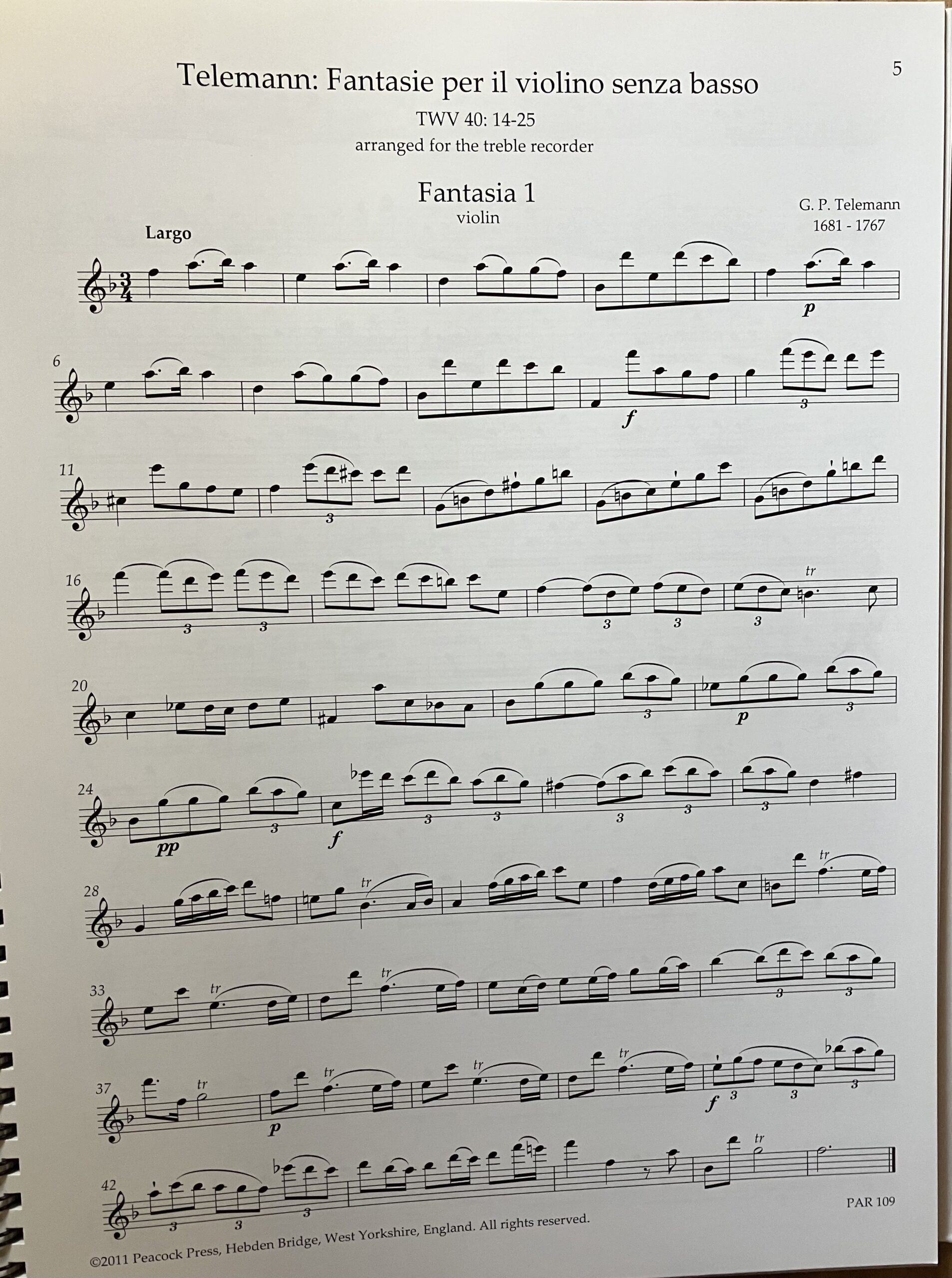 The Solo Recorder Vol. 2 - Image 2