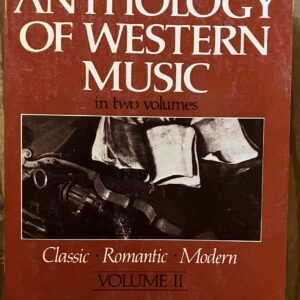 Norton Anthology of Western Music - Vol.II: Classic, Romantic, Modern (shelf-worn)