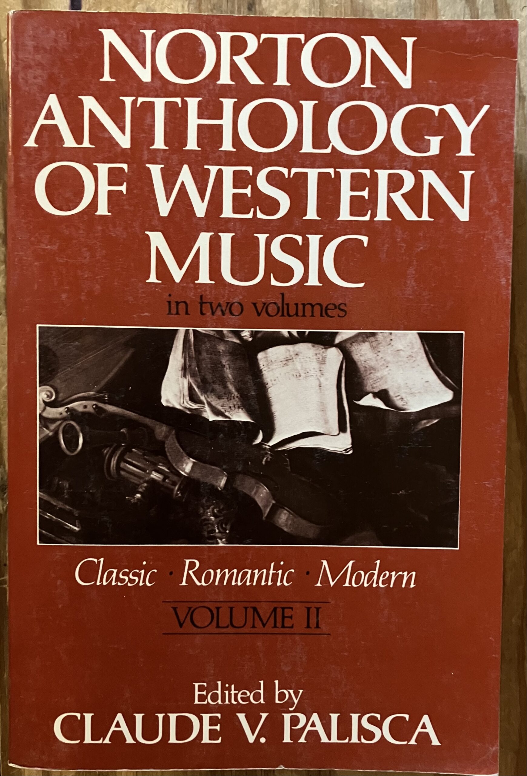Norton Anthology of Western Music - Vol.II: Classic, Romantic, Modern (shelf-worn)