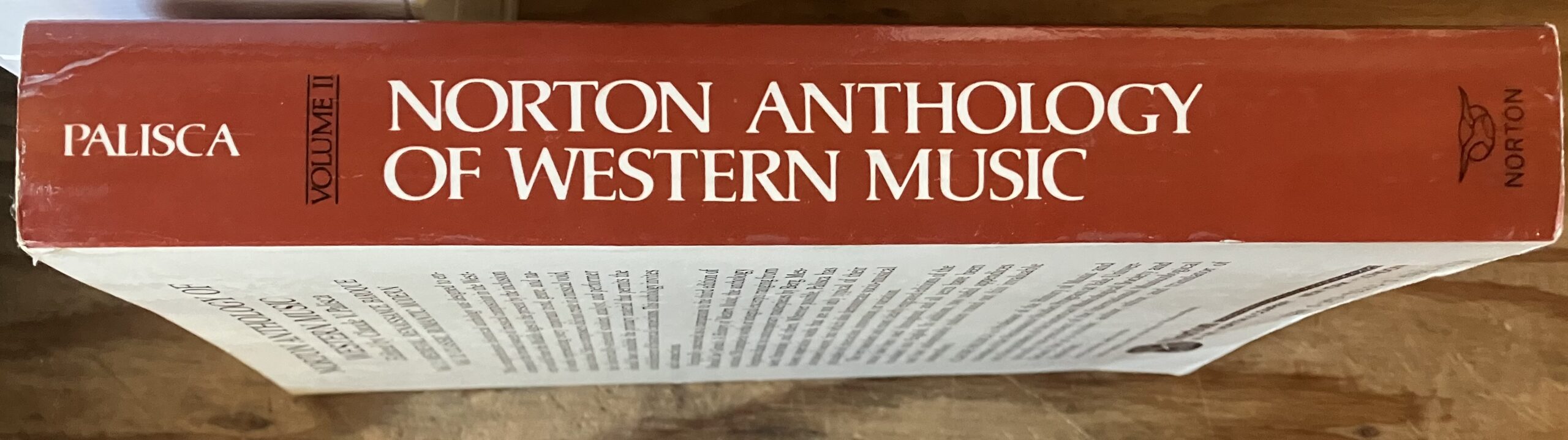 Norton Anthology of Western Music - Vol.II: Classic, Romantic, Modern (shelf-worn) - Image 2