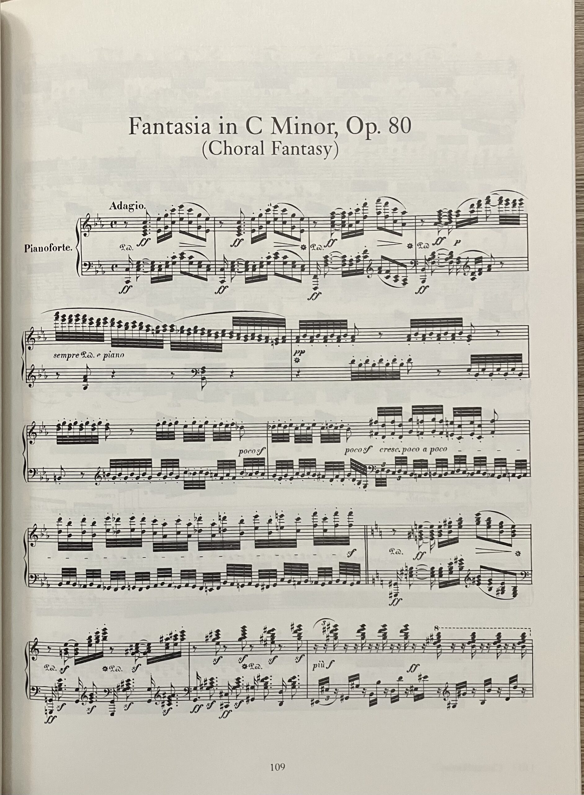 Concerto in C Major, Op. 56 and Fantasia in C Minor, Op. 80 (shelf-worn) - Image 4