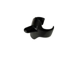 Alto Slip on Plastic Thumb Rest, Black (large)