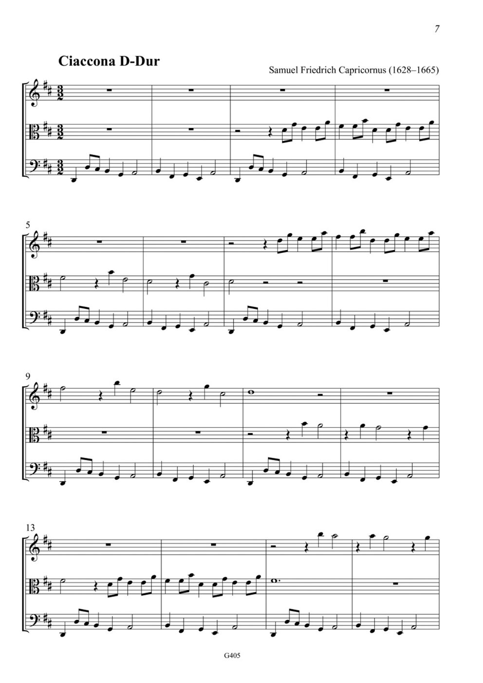 Sonata 14 a minor & Ciaconna D major - Image 3